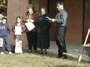 Michale Herman reads Arbor Day Proclamation